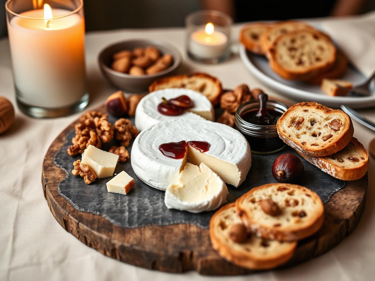 Goat cheese & honey toast